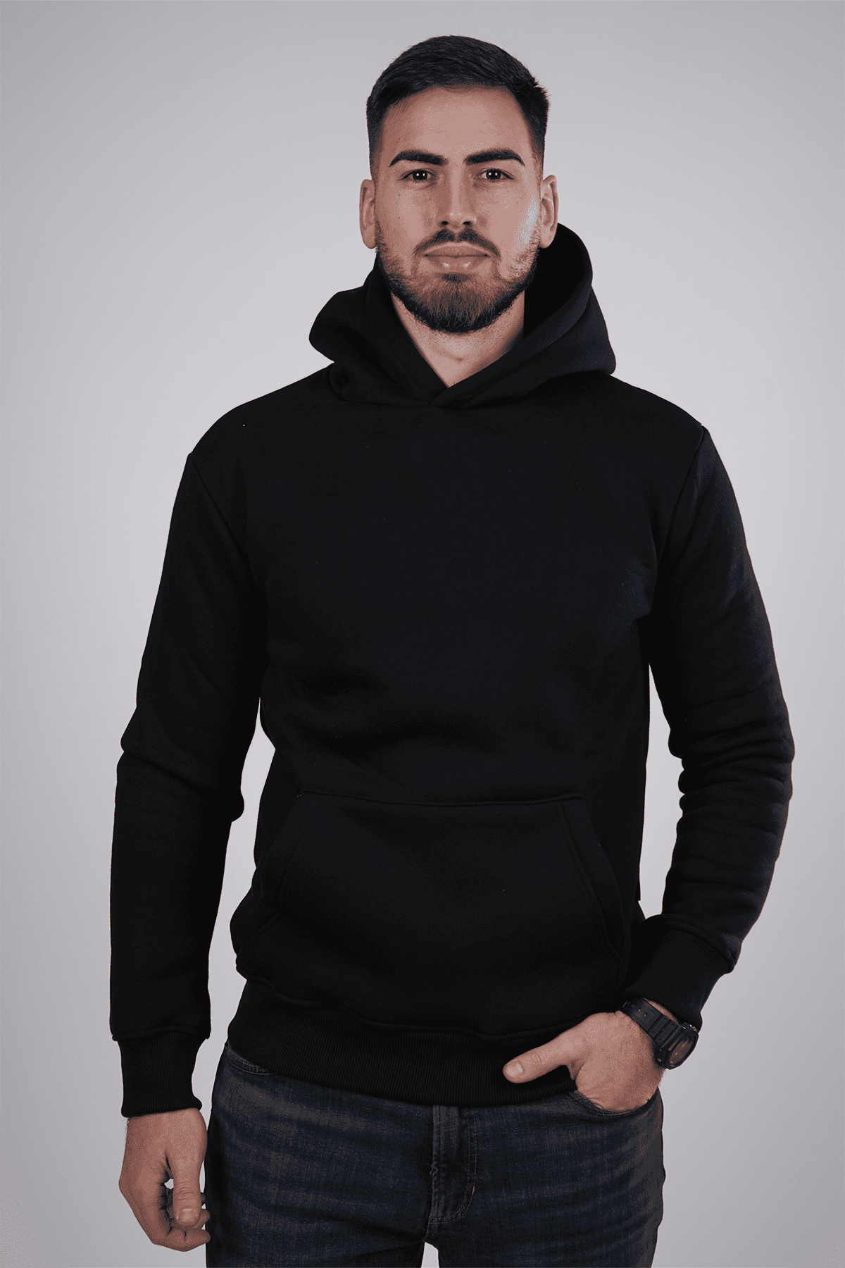 culture crni muski duks 2